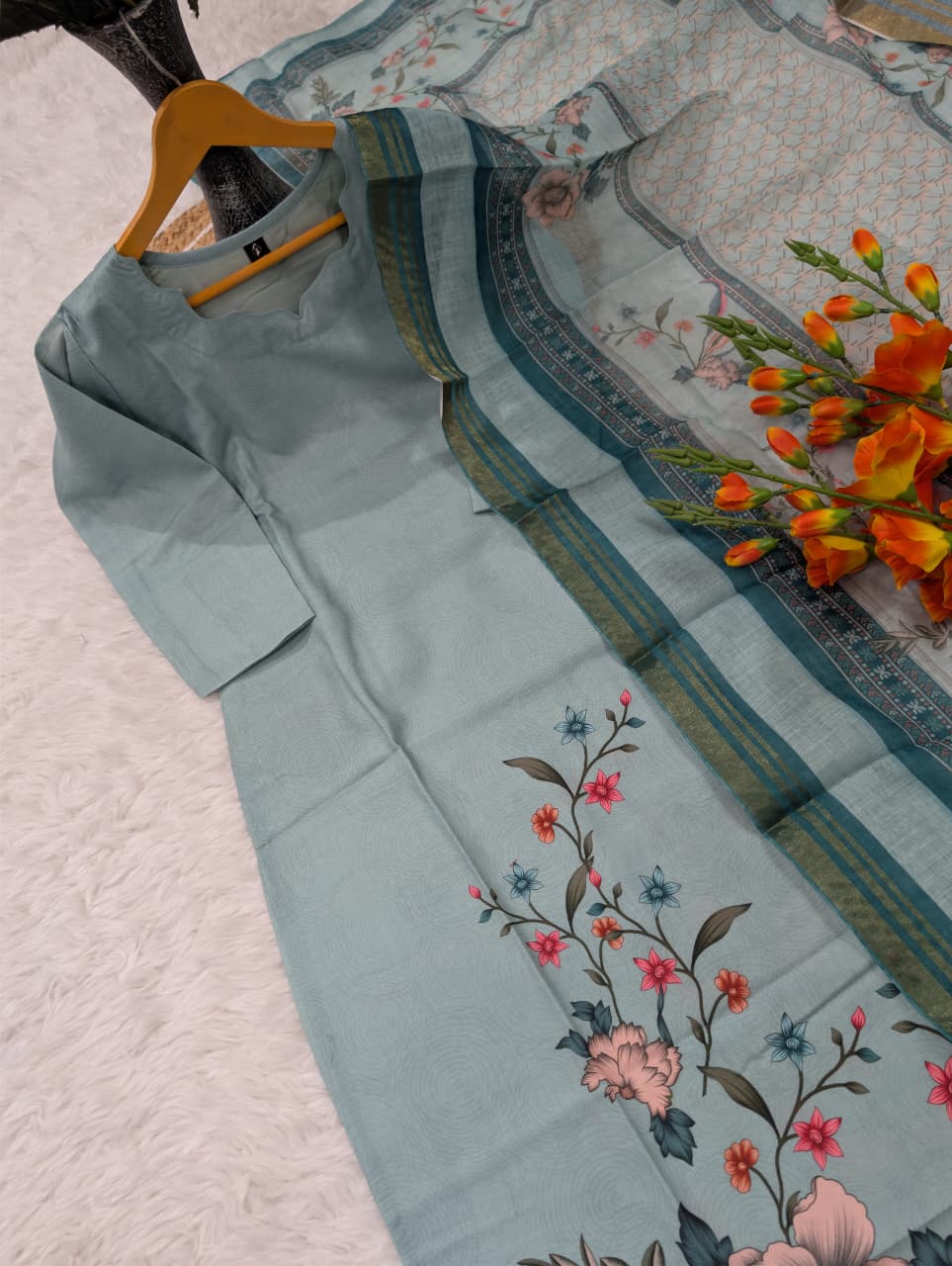 Daily Wear Pure Cotton Printed Kurti for Women