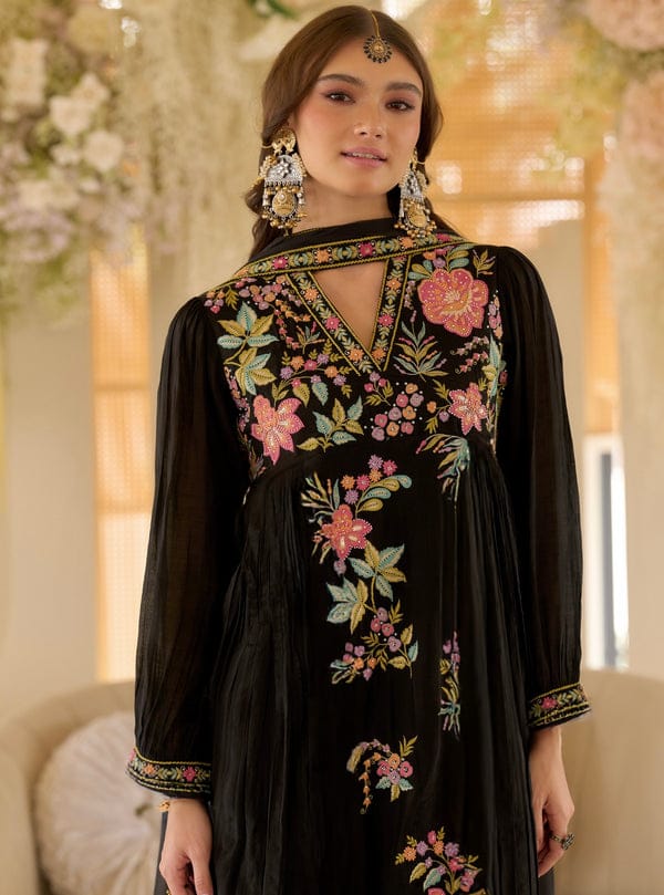 Festive Wear Fox Blooming Georgette Kurti Set