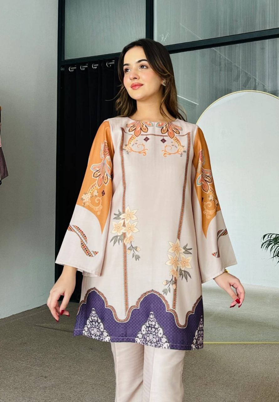 Women’s Casual & Office Wear Rayon Co-Ord Set