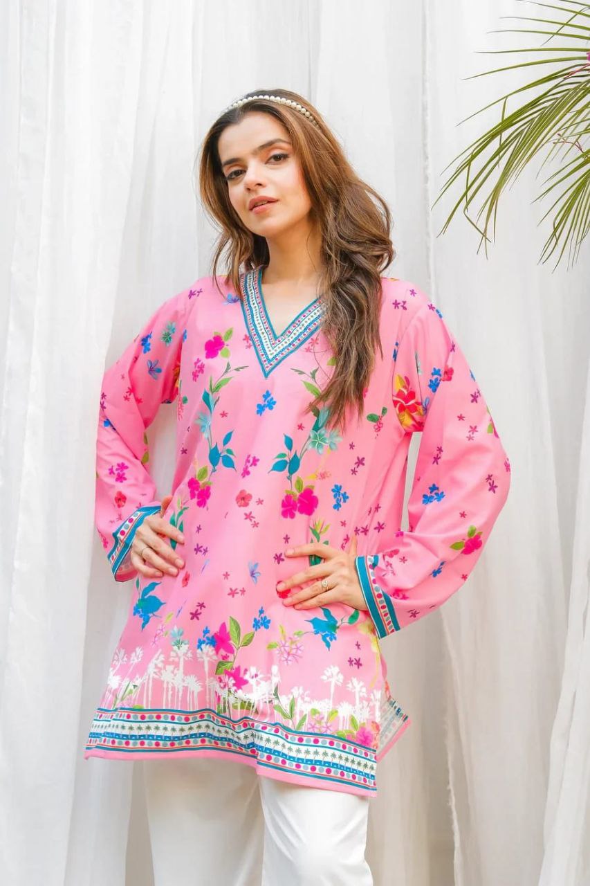 Designer Pure Viscose Rayon Co-Ord Set for Women