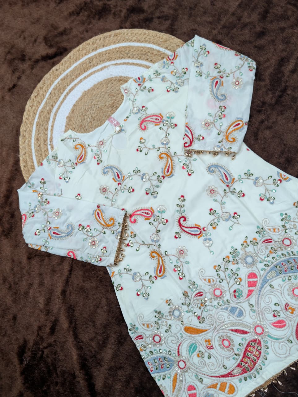 Festive Wear Crepe Silk Co-Ord Set