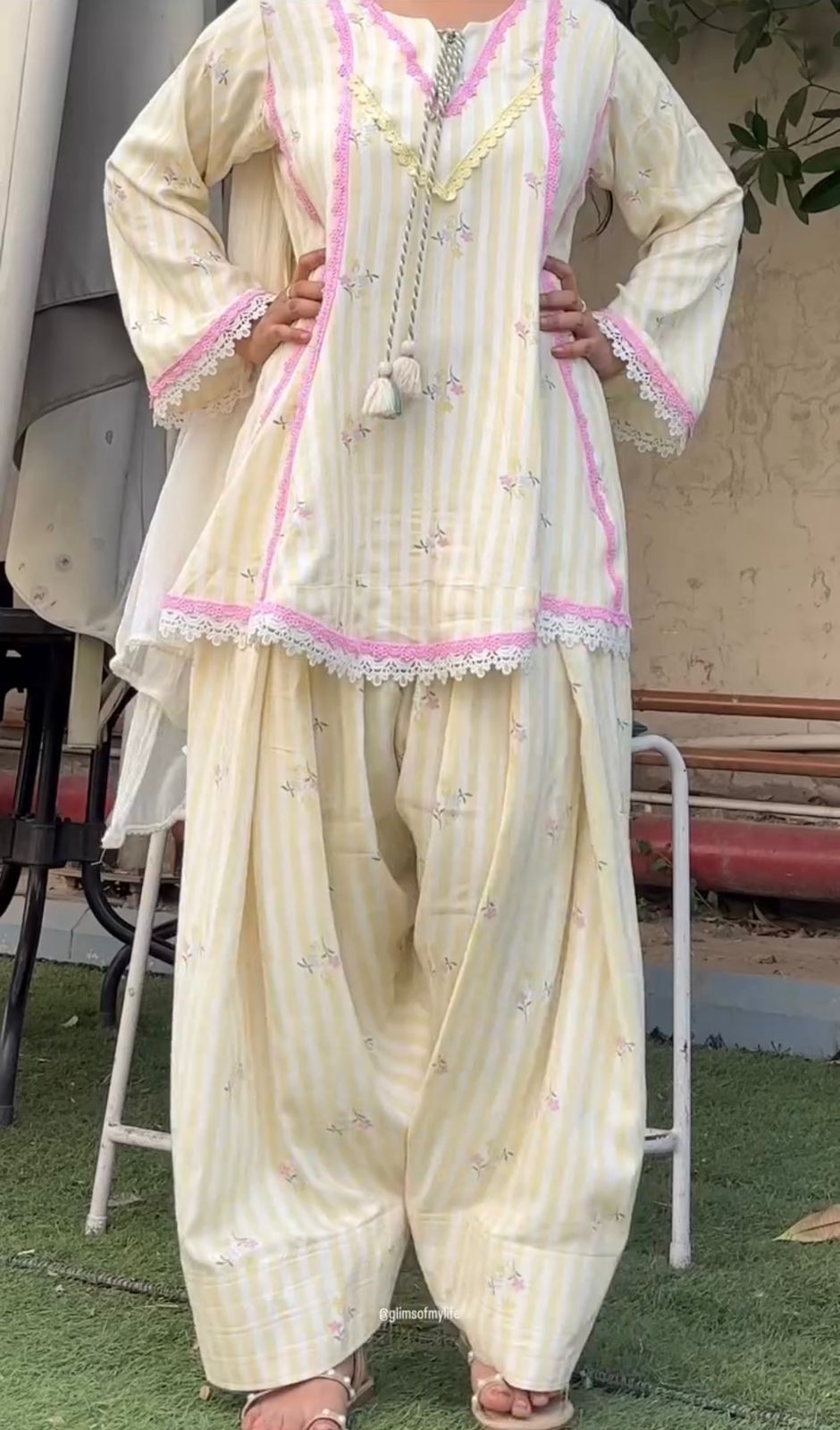 Women’s Heavy Pure Natural Crepe Salwar Suit with Farshi Pant & Nazmin Dupatta SurMira Fashion