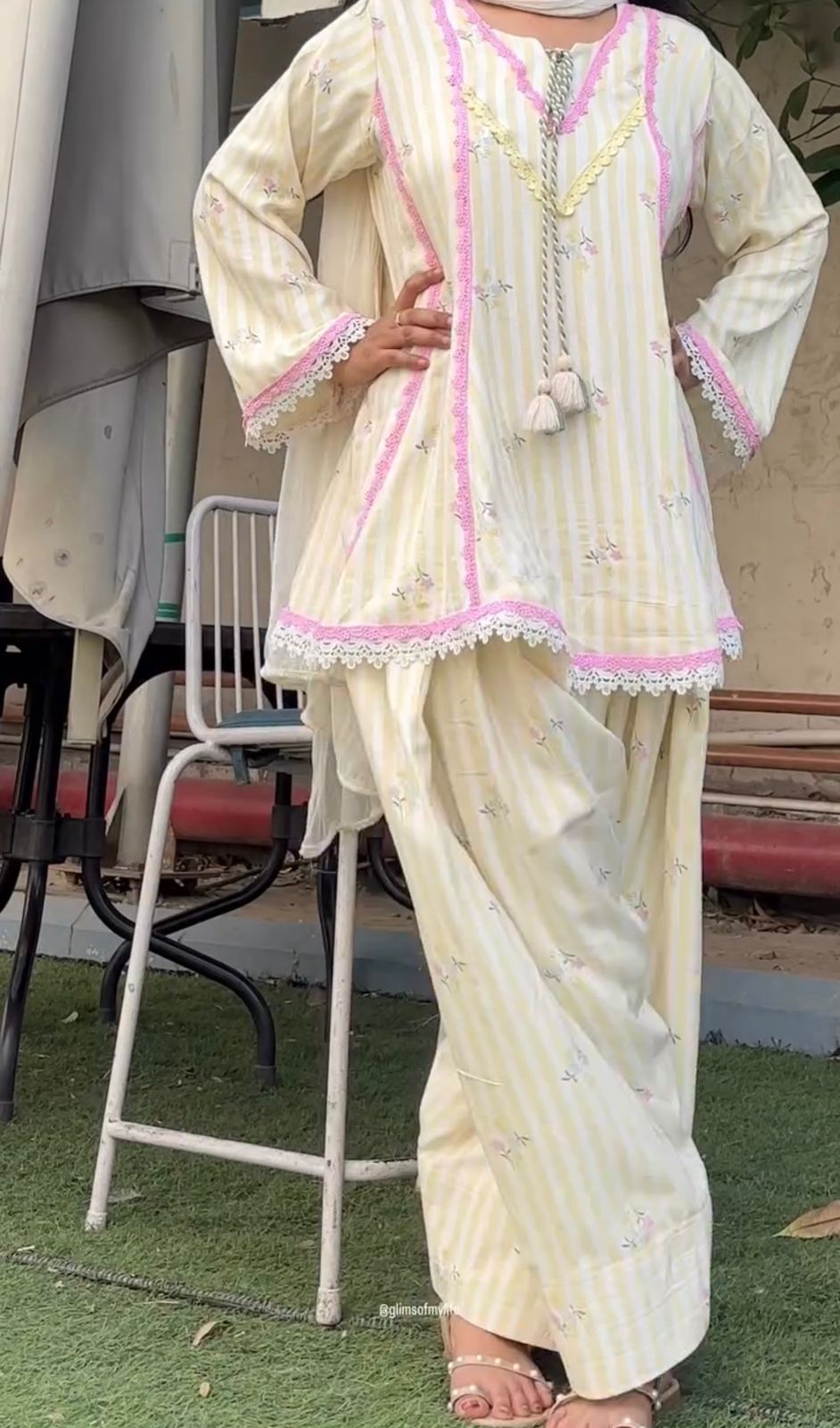 Women’s Heavy Pure Natural Crepe Salwar Suit with Farshi Pant & Nazmin Dupatta SurMira Fashion