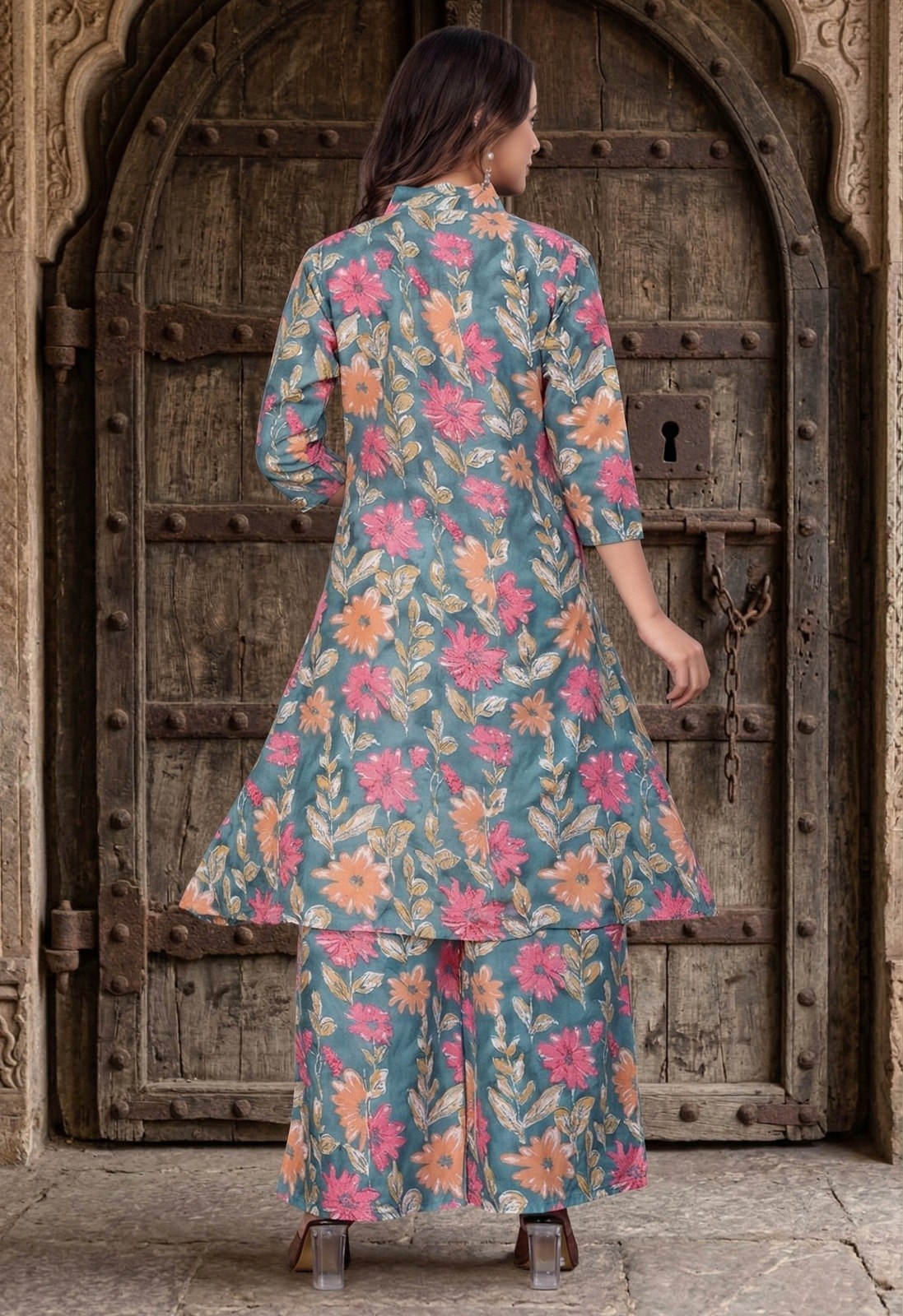 Women’s Pure Cambric Cotton Co-Ord Set