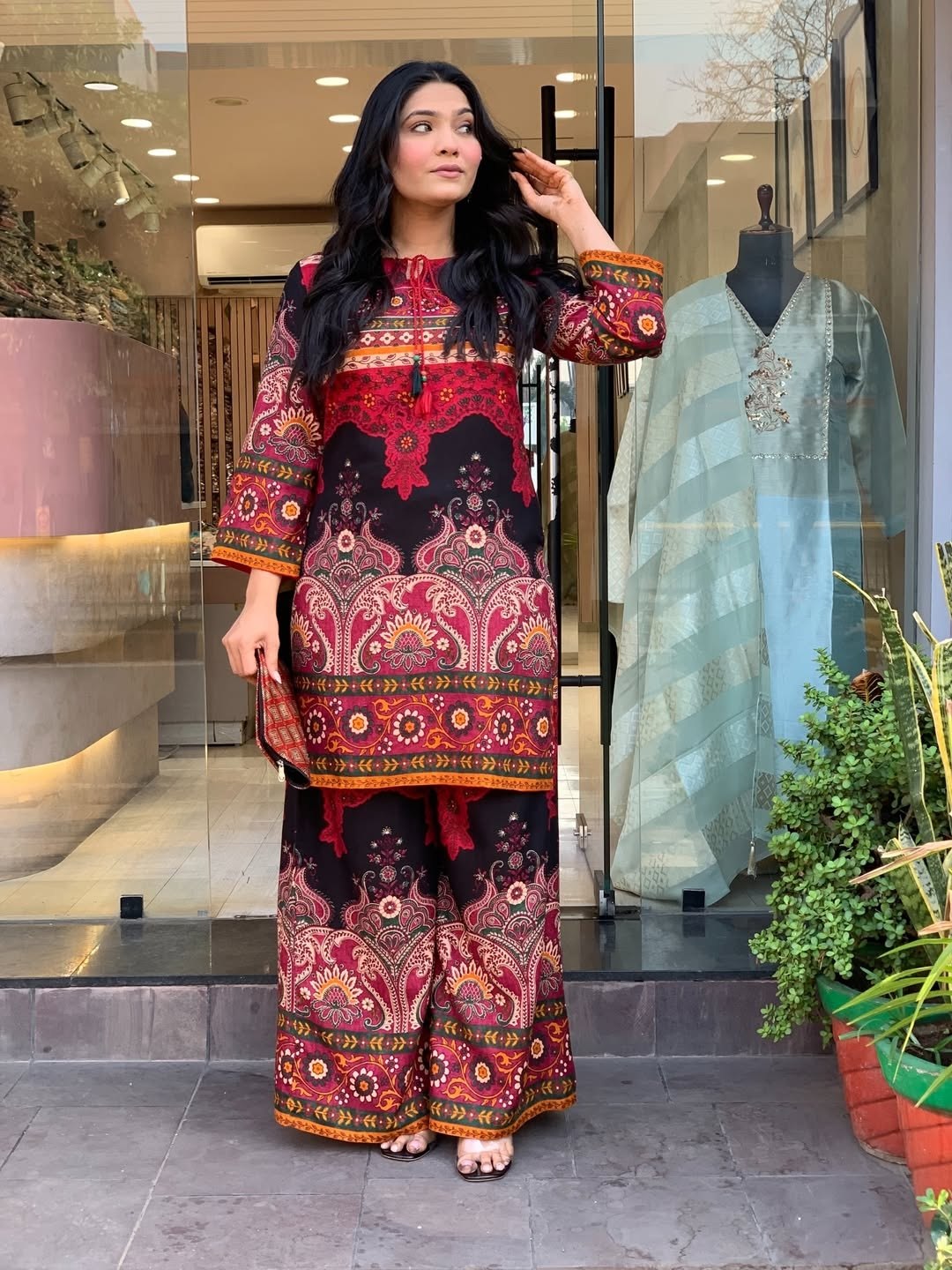 Women’s Pure Viscose Rayon Co-Ord Set