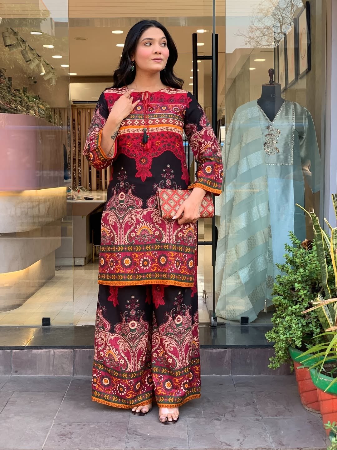 Women’s Pure Viscose Rayon Co-Ord Set
