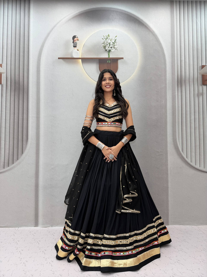Navratri Special Cotton Gamthi Lehenga Set SurMira Fashion
