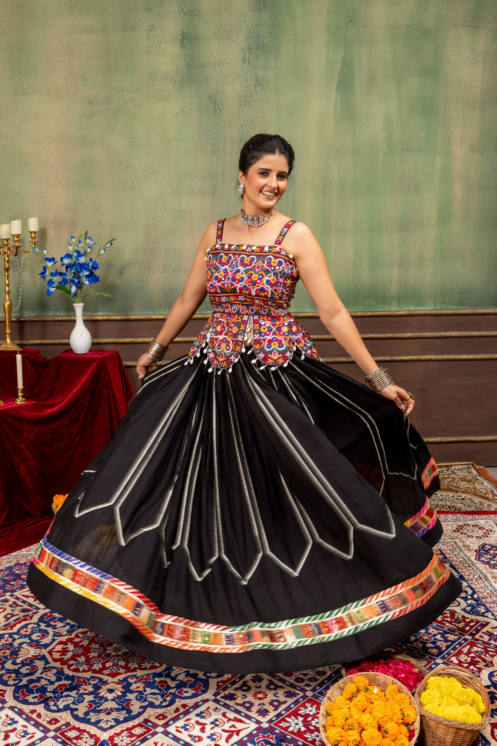 Designer Rayon Lehenga with Heavy Embroidery Blouse